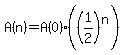 A%28n%29=A%280%29%28%281%2F2%29%5En%29