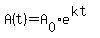 A%28t%29=A%5B0%5De%5E%28kt%29