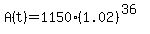 A%28t%29+=+1150%281.02%29%5E%2836%29