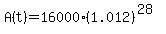 A%28t%29+=+16000%281.012%29%5E%2828%29