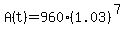 A%28t%29+=+960%281.03%29%5E%287%29