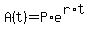 A%28t%29+=+P+%2A+e%5E%28r%2At%29+