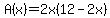 A%28x%29=2x%2812-2x%29