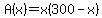 A%28x%29=x%28300-x%29