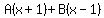 A%28x%2B1%29%2BB%28x-1%29