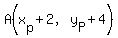 A%28x%5Bp%5D%2B2%2Cy%5BP%5D%2B4%29