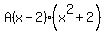 A%28x-2%29%28x%5E2+%2B+2%29