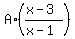 A%2A%28%28x-3%29%2F%28x-1%29%29