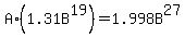 A%2A%281.31B%5E19%29=1.998B%5E27
