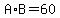 A%2AB=60+