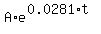 A%2Ae%5E%280.0281%2At%29