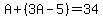 A%2B%283A-5%29=34