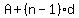 A%2B%28n-1%29d