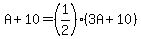 A%2B10=%281%2F2%29%283A%2B10%29