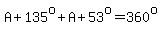 A%2B135%5Eo%2BA%2B53%5Eo=360%5Eo