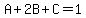 A%2B2B%2BC=1