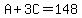 A%2B3C=148