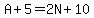 A%2B5=2N%2B10