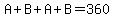 A%2BB%2BA%2BB=360