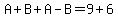 A%2BB%2BA-B=9%2B6
