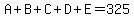 A%2BB%2BC%2BD%2BE=325