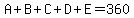 A%2BB%2BC%2BD%2BE=360