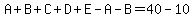 A%2BB%2BC%2BD%2BE-A-B=40-10