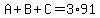 A%2BB%2BC=3%2A91