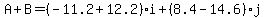 A%2BB=%28-11.2%2B12.2%29i%2B%288.4-14.6%29j