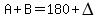 A%2BB=180%2BDELTA