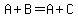 A%2BB=A%2BC