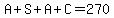 A%2BS%2BA%2BC=270