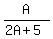 A%2F%282A%2B5%29