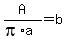 \"A%2F%28pi%2Aa%29+=b\"