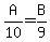 A%2F10=B%2F9