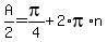 A%2F2+=+pi%2F4+%2B+2%2Api%2An