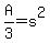A%2F3+=+s%5E2