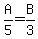 A%2F5=B%2F3