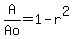 A%2FAo=1-r%5E2