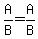 A%2FB+=+A%2FB