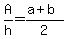A%2Fh=%28a%2Bb%29%2F2
