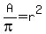A%2Fpi=r%5E2