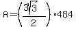 A=%28%283sqrt%283%29%29%2F2%29484
