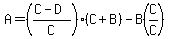 A=%28%28C-D%29%2FC%29%28C%2BB%29-B%28C%2FC%29