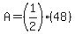 A=%281%2F2%29%2848%29