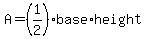A=%281%2F2%29base%2Aheight