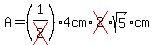 A=%281%2Fcross%282%29%294cm%2Across%282%29sqrt%285%29cm
