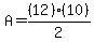 A=%2812%29%2810%29%2F2