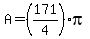 A=%28171%2F4%29pi