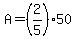A=%282%2F5%2950